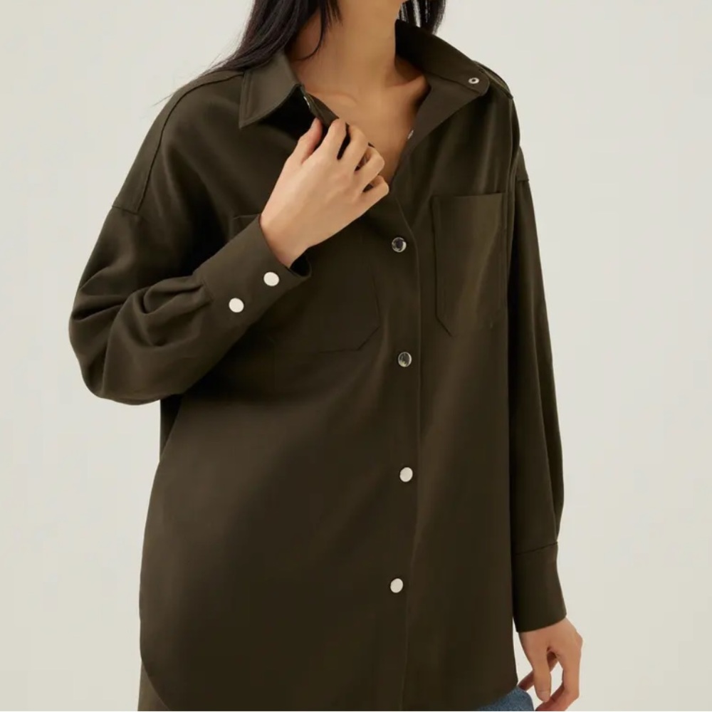 Ivara Oversized Barn Shirt